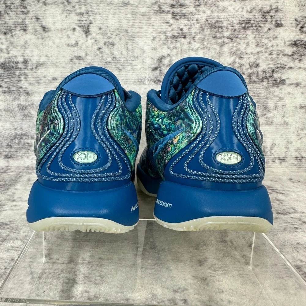 Nike LeBron 21 Abalone FN0708-400 Men's Basketball Shoe Size‎ 12 Blue